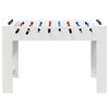 vidaXL Table de Foosball Blanc 125 x 60,5 x 80 cm Bois d'ing&eacute;nierie
