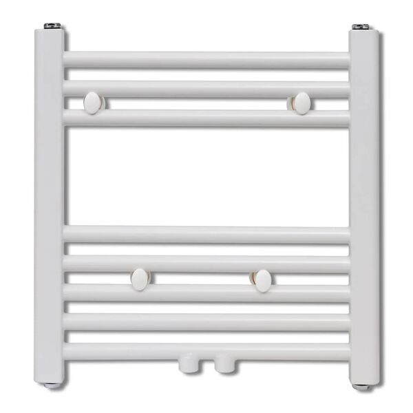 vidaXL Radiateur s&egrave;che-serviettes vertical de salle de bain 480x480 mm