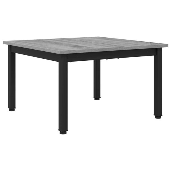 vidaXL Table basse Gris Sonoma 60 x 60 x 36 cm Bois d'ing&eacute;nierie