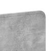 vidaXL T&ecirc;te de lit Gris b&eacute;ton 200 cm Bois d'ing&eacute;nierie