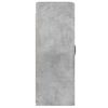 vidaXL Armoires murales 2 pcs gris b&eacute;ton bois d'ing&eacute;nierie