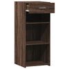 vidaXL Buffet ch&ecirc;ne marron 40x42,5x93 cm bois d'ing&eacute;nierie