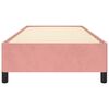 vidaXL Cadre de lit sans matelas rose 80x200 cm velours
