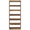 vidaXL Biblioth&egrave;que Bois ancien 80 x 30 x 198 cm Bois d'ing&eacute;nierie