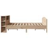 vidaXL Lit biblioth&egrave;que sans matelas 160x200 cm bois massif de pin