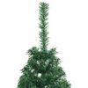vidaXL Sapin de No&euml;l artificiel pr&eacute;-&eacute;clair&eacute; Vert 120 cm PVC