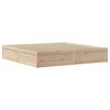 vidaXL Cadre de lit sans matelas 200x200 cm bois massif de pin