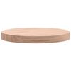 vidaXL Dessus de table &Oslash;40x4 cm rond bois massif de h&ecirc;tre