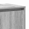 vidaXL Buffet Gris Sonoma 135 x 41 x 75 cm Bois d'ing&eacute;nierie