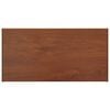 vidaXL Appui de fen&ecirc;tre Bois marron 80 x 45 x 4,5 cm PVC