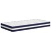 vidaXL Matelas à ressorts ensachés dureté moyenne 120x200 cm