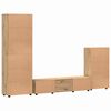vidaXL Ensemble meuble TV FLORIN Ch&ecirc;ne artisanal Bois d'ing&eacute;nierie