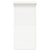 vidaXL Volet roulant aluminium 100x210 cm blanc
