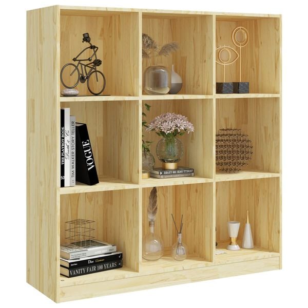 vidaXL Bibliothèque/Séparateur de pièce 104x33,5x110 cm pin massif