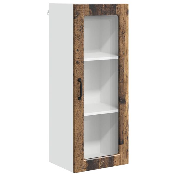 vidaXL Armoire de cuisine avec &eacute;tag&egrave;re Bois ancien 40 x 31 x 100 cm