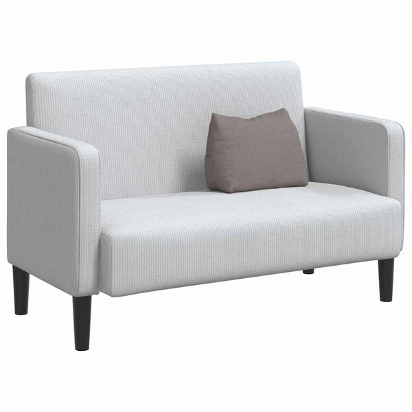 vidaXL Coussin de Dos Taupe 45 x 20 x 35 cm tissu