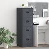 vidaXL Cabinet de Dossier avec tiroir Anthracite 45,5 x 42 x 139 cm