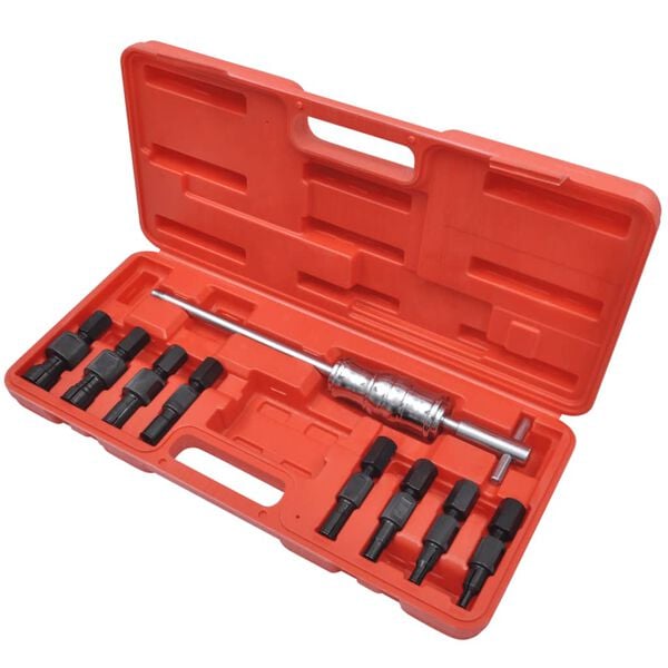 vidaXL Ensemble d'outils d'extraction de palier &agrave; trou borgne 9 pcs