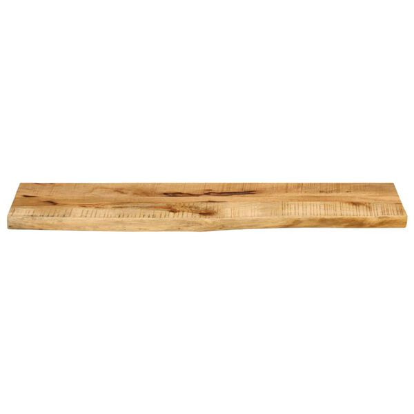 vidaXL Dessus de table 100x30x2,5cm bord vif bois massif manguier brut