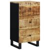 vidaXL Buffet avec 3 tiroirs 40x33,5x75 cm bois massif de manguier
