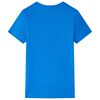 T-shirt pour enfants bleu vif 104