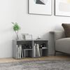 vidaXL Tables de chevet 2 pcs gris b&eacute;ton 40x30x40 cm bois d'ing&eacute;nierie