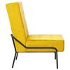 vidaXL Chaise de relaxation 65x79x87 cm Jaune moutarde Velours