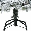 vidaXL Sapin de Noël Artificiel à Branches Articulées Blanc 150 cm
