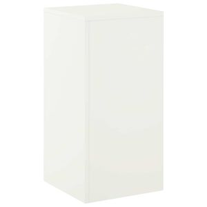 vidaXL Support de Plante Blanc 30 x 30 x 60 cm Acier