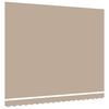 vidaXL Toile de rechange pour auvent Beige 380 x 295 cm Polyester