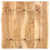 vidaXL Dessus de table Bois d'acacia massif 58x(50-60)x2,5 cm