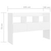 vidaXL Buffet Blanc 105x30x70 cm Bois d&rsquo;ing&eacute;nierie