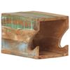 vidaXL Support mural de v&eacute;los 35x25x25 cm Bois de r&eacute;cup&eacute;ration massif