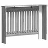 vidaXL Cache-Radiateur Gris Sonoma 112 x 19 x 81,5 cm