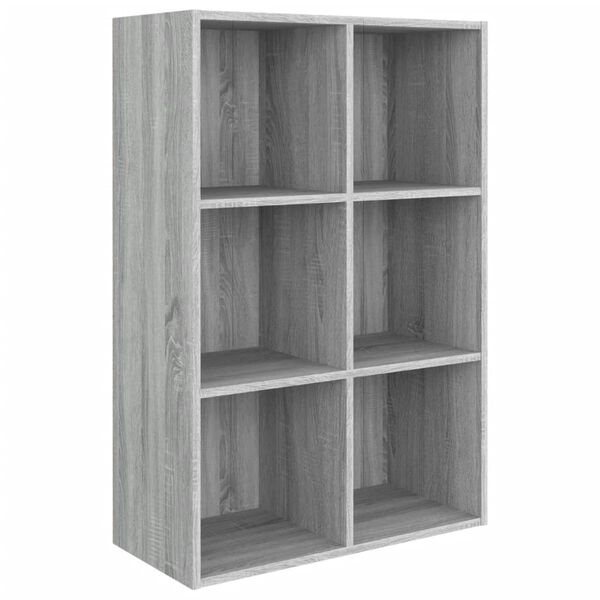 vidaXL Biblioth&egrave;que/Buffet Sonoma gris 66x30x98 cm Bois d'ing&eacute;nierie