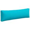 vidaXL Coussins de palette lot de 3 turquoise tissu Oxford
