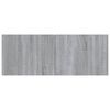 vidaXL Meuble TV sonoma gris 80x30x30 cm bois d'ingénierie