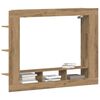 vidaXL Meuble TV chêne artisanal 152 x 22 x 113 cm Bois d'ingénierie