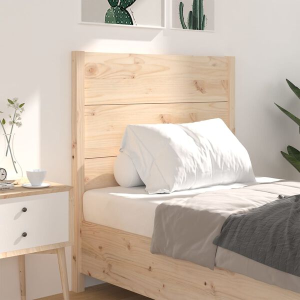 vidaXL Tête de lit 96x4x100 cm Bois massif de pin