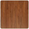 vidaXL Dessus de table carr&eacute; Marron fonc&eacute;70x70x1,5cm Bois ch&ecirc;ne trait&eacute;