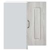 vidaXL Armoire murale d'angle de cuisine Kalmar sonoma gris