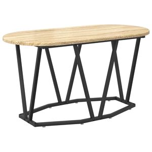 vidaXL Table basse Ch&ecirc;ne Sonoma 80 x 40 x 40.5 cm