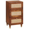 vidaXL Buffet Marron 40 x 33,5 x 75 cm Bois de mangue massif