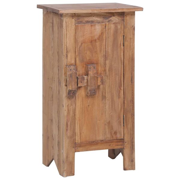 vidaXL Table de chevet 43x31x80 cm bois de r&eacute;cup&eacute;ration m&eacute;lang&eacute;