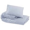 vidaXL Ensemble de housse de couette Gris 260x220 cm Coton