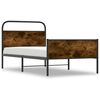 vidaXL Cadre de lit sans matelas 90x190cm ch&ecirc;ne sonoma bois ing&eacute;nierie