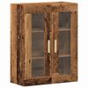vidaXL Haut Armoire Bois Ancien 69,5 x 34 x 180 cm