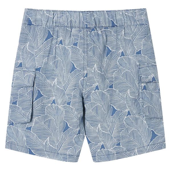 Short pour enfants avec cordon de serrage bleu foncé 104