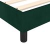 vidaXL Sommier &agrave; lattes de lit avec matelas Vert fonc&eacute; 90x190 cm