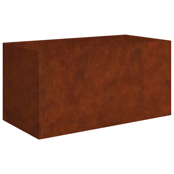 vidaXL Jardini&egrave;re 80x40x40 cm acier corten